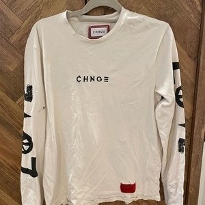 CHNGE Cream Colored Long Sleeved Tee!